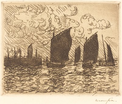 Regreso de los barcos de Maxime Maufra