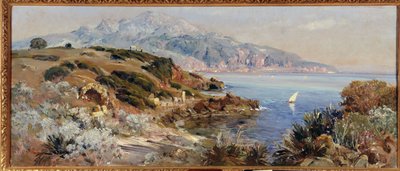 Bahía de Tipaza en Argelia Pintura de Maxime Noire (1861-1927) Mención obligatoria: Colección Fundación Saludos de Provenza, Marsella de Maxime Noire