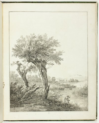Estudios de árboles para artistas paisajistas principiantes de Maximilian Josef Wagenbauer