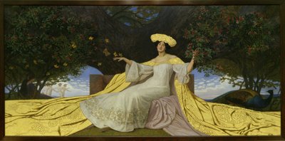 Primavera (óleo sobre lienzo) de Maximilian Lenz