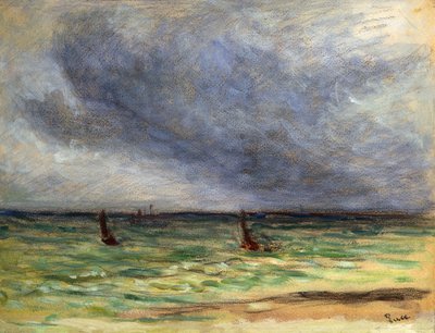 La partida de los arrastreros de Maximilien Luce