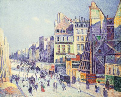 La Rue Reaumur, 1897 de Maximilien Luce