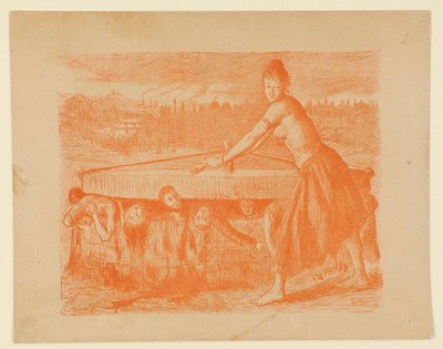 Der Heuhaufen (Épreuve a) de Maximilien Luce