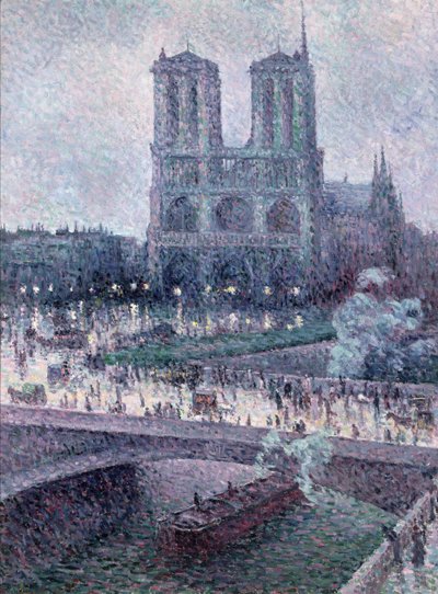 Notre Dame, c.1900 de Maximilien Luce