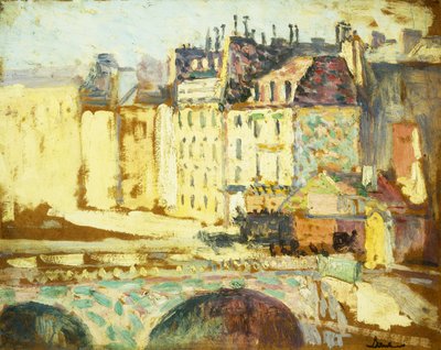 París, Le Pont Neuf de Maximilien Luce