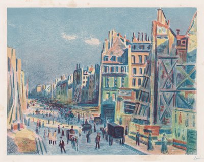 Calle Reamur de Maximilien Luce