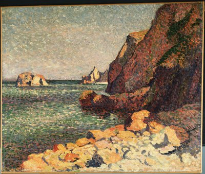 Mar y rocas, Agay de Maximilien Luce