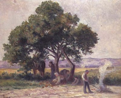 Los manzanos de Maximilien Luce