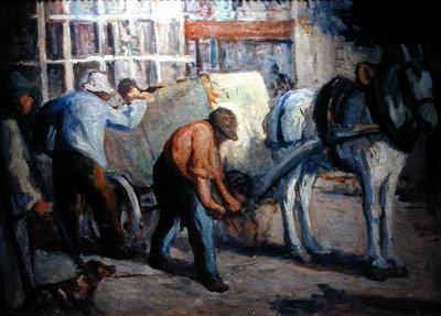 El Carro de Maximilien Luce