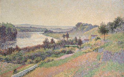 El Sena en Herblay, 1890 de Maximilien Luce