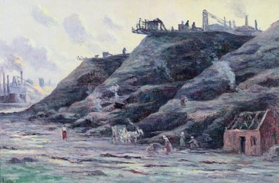 El montón de escoria, 1896 de Maximilien Luce