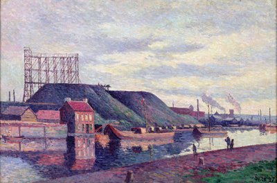 Los montones de escoria de Sacre Madame de Maximilien Luce