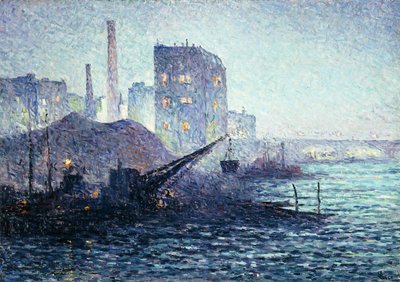El Támesis en Londres de Maximilien Luce
