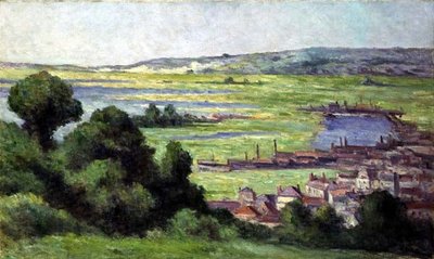 Vista de Honfleur de Maximilien Luce