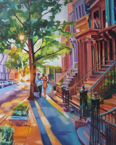 Un agradable paseo por la ciudad de Maxine Shore