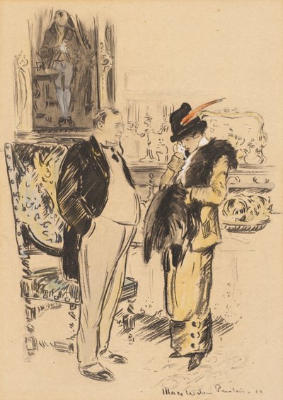 Mujer y hombre de May Wilson Preston