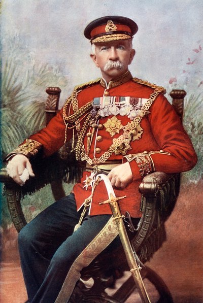 Sir Henry Evelyn Wood, Mariscal de Campo Inglés y receptor de la Cruz Victoria, 1902 de Mayall