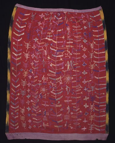 Textil de Cofradía, posiblemente un delantal para una figura de Cristo, c.1920-1940 de Mayan Mayan