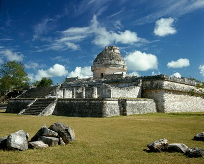 El Caracol, observatorio, 750-1200 de Mayan Mayan