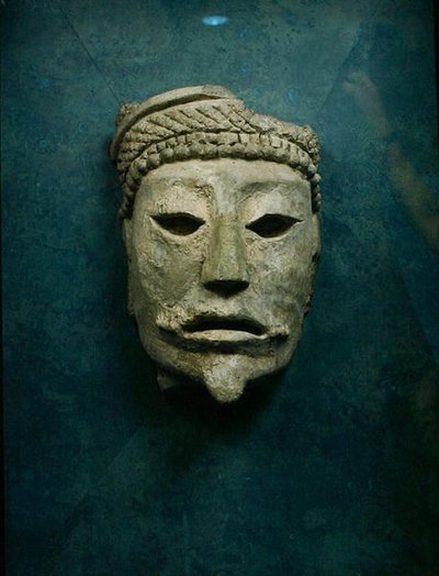 Máscara funeraria, Comalcalco, Tabasco, México de Mayan Mayan