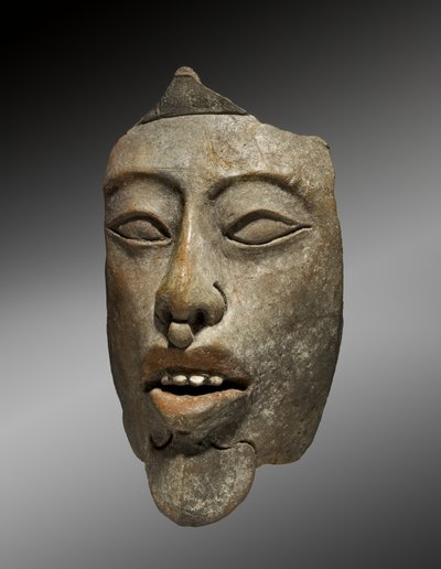 Cabeza de un gobernante de un incensario, 600-900 d.C. de Mayan Mayan