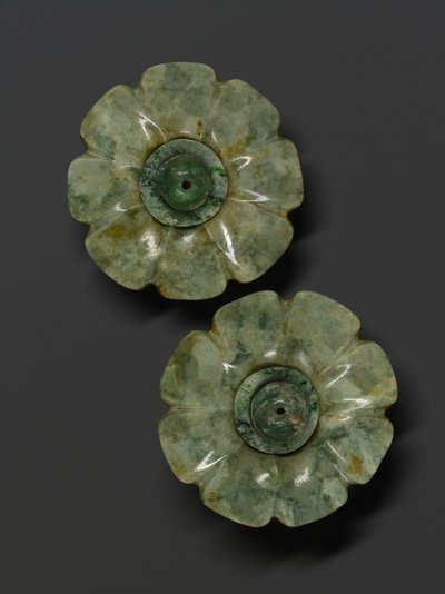 Par de adornos para orejas de Mayan Mayan