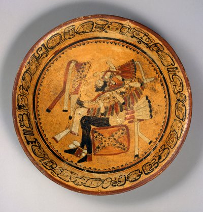 Cuenco trípode, c.550-700 de Mayan Mayan