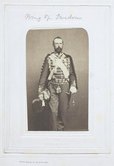 Rey de Suecia, 1860-69 de Mayer and Pierson