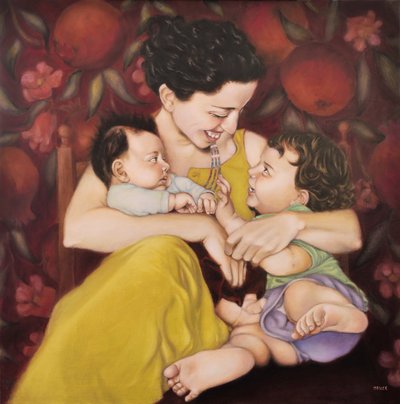 Nane, 2022 (óleo sobre lienzo) de Maylee Christie
