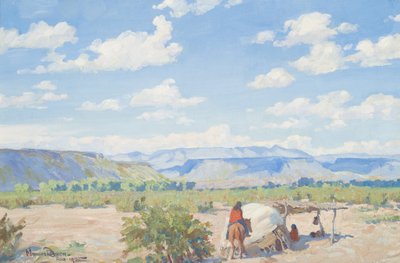 Tierra apache de Maynard Dixon