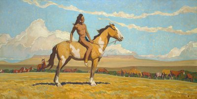 El niño poni de Maynard Dixon