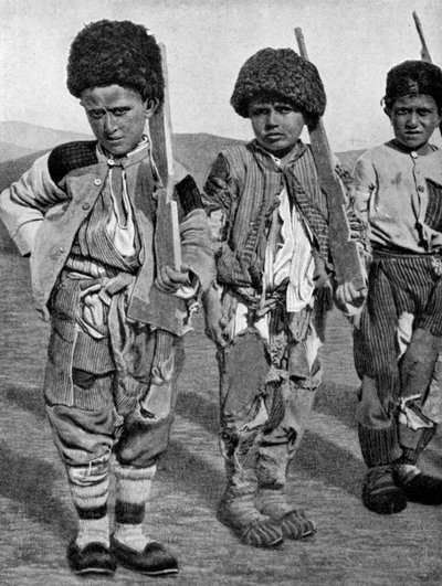 Niños de Artemid, Armenia, 1922 de Maynard Owen Williams