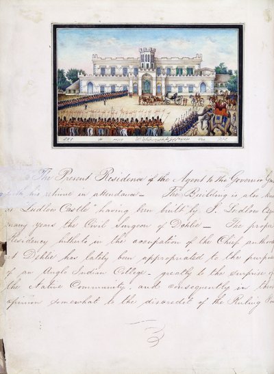 Una página del manuscrito ilustrado 