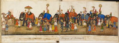 Panorama procesional, ilustración de 