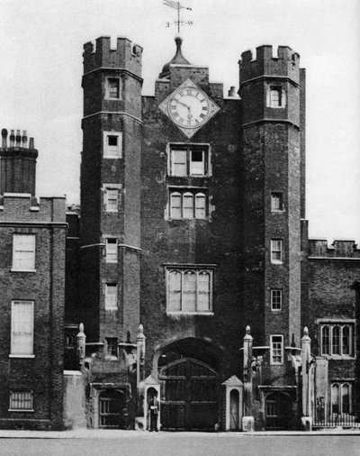 Puerta de ladrillo para un pabellón de caza real en St James, Londres de McLeish