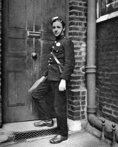 Mensajero de distrito, Londres, 1926-1927 de McLeish