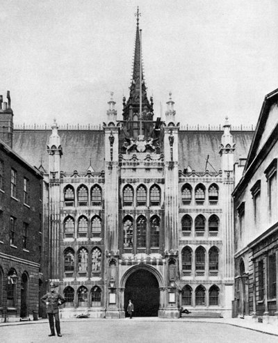 Puerta del Guildhall, Londres, 1926-1927 de McLeish
