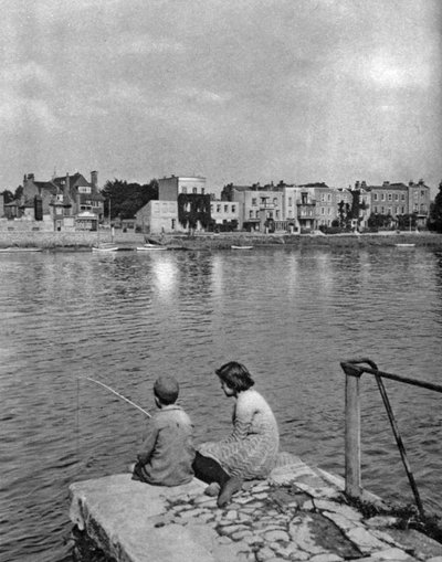 Strand-on-the-Green, Chiswick, Londres, 1926-1927 de McLeish