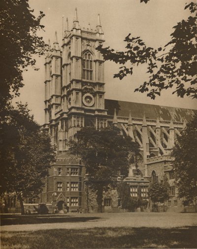 Bajo los olmos en Deans Yard en un día de julio, c1935 de McLeish