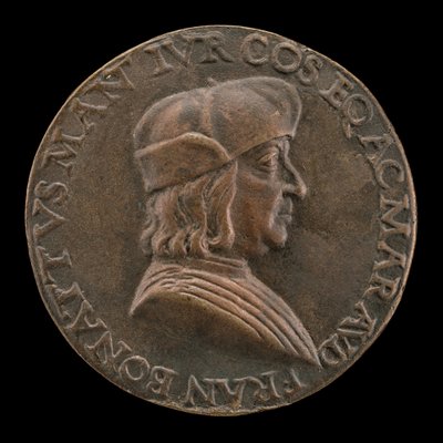 Francesco Bonatti, abogado mantuano [anverso], c. 1510 de Mea