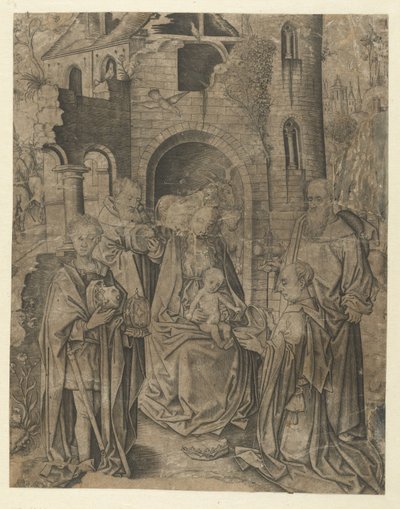 Adoración de los Reyes de Meester IAM van Zwoll