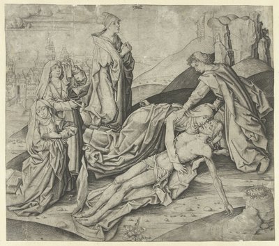 La lamentación de Cristo La lamentación de Cristo de Meester IAM van Zwoll