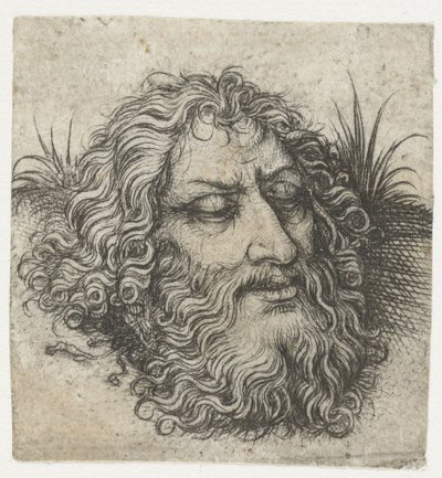 La cabeza de Juan el Bautista o de Goliat de Meester van het Amsterdamse Kabinet