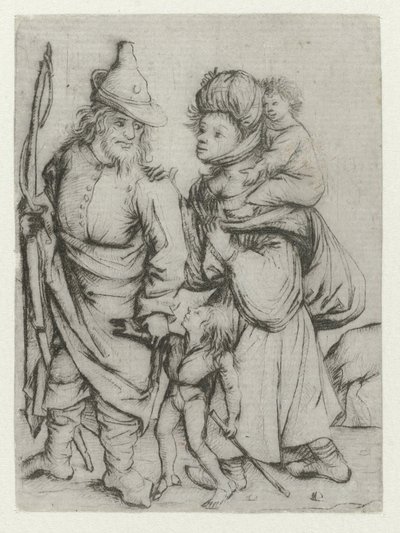familia romaní de Meester van het Amsterdamse Kabinet