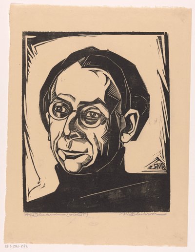 Retrato de Abraham Bleekrode de Meijer Bleekrode (signed by artist)