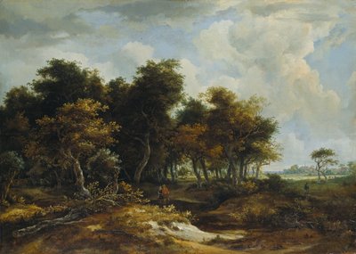Entrada a un bosque de Meindert Hobbema