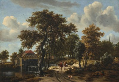 Los viajeros de Meindert Hobbema