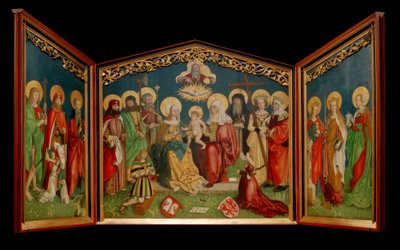 Altar de Santa Ana de Meister mit dem Stieglitz
