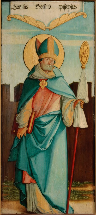 San Godofredo de Amiens de Meister von Messkirch