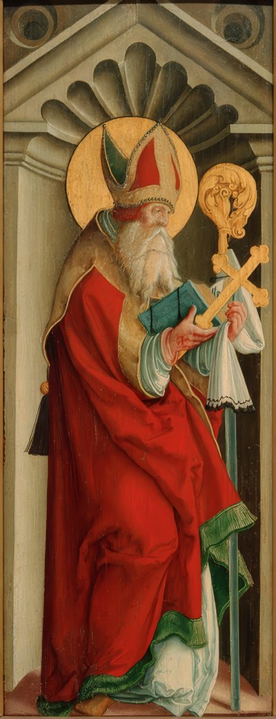 Un obispo santo de Meister von Messkirch